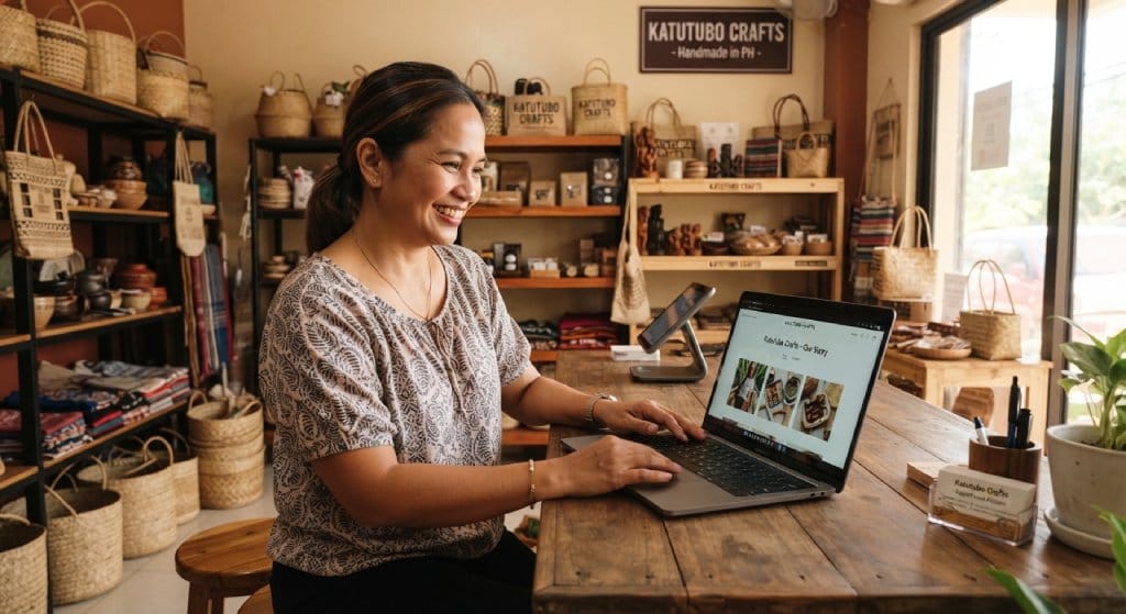 Filipina businesswoman